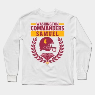 Washington Commanders Samuel 4 Edition 2 Long Sleeve T-Shirt